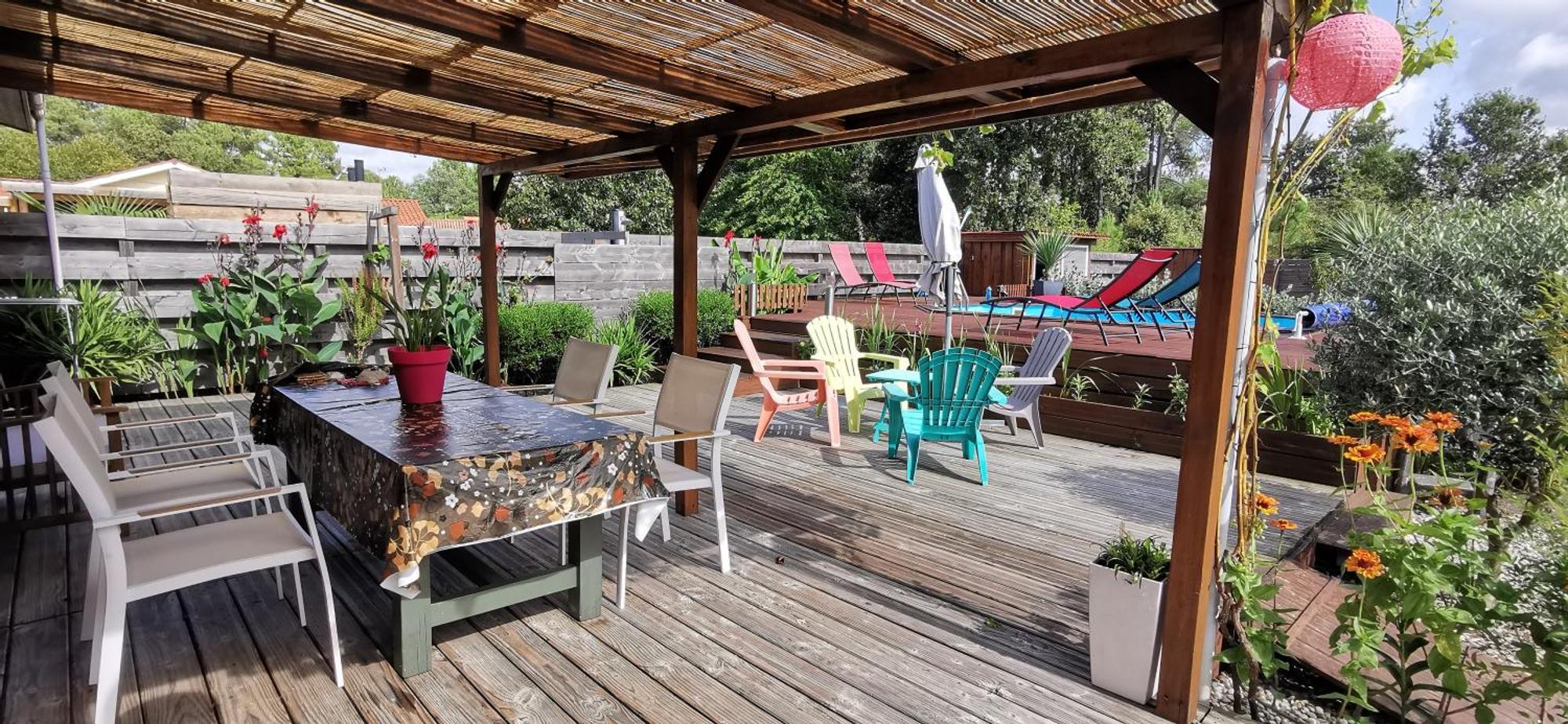 Maison & Piscine Prives,Plages Ocean Et Lac A 10 Kms Linxe Luaran gambar
