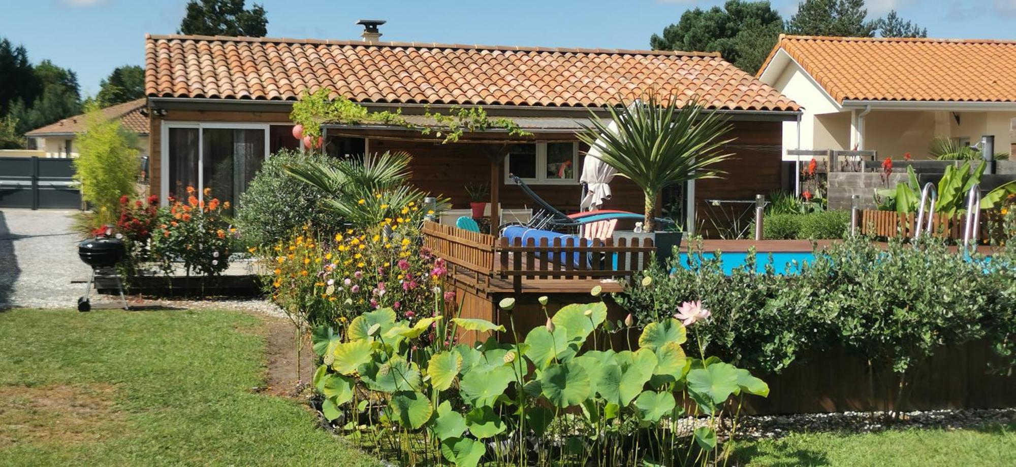 Maison & Piscine Prives,Plages Ocean Et Lac A 10 Kms Linxe Luaran gambar
