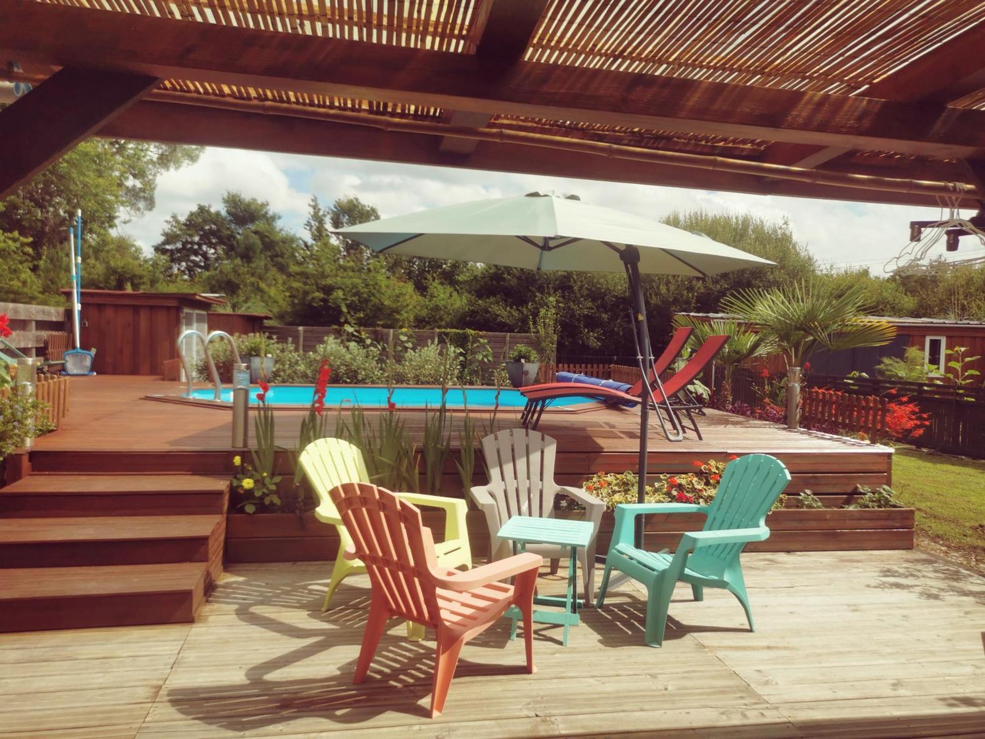 Maison & Piscine Prives,Plages Ocean Et Lac A 10 Kms Linxe Luaran gambar